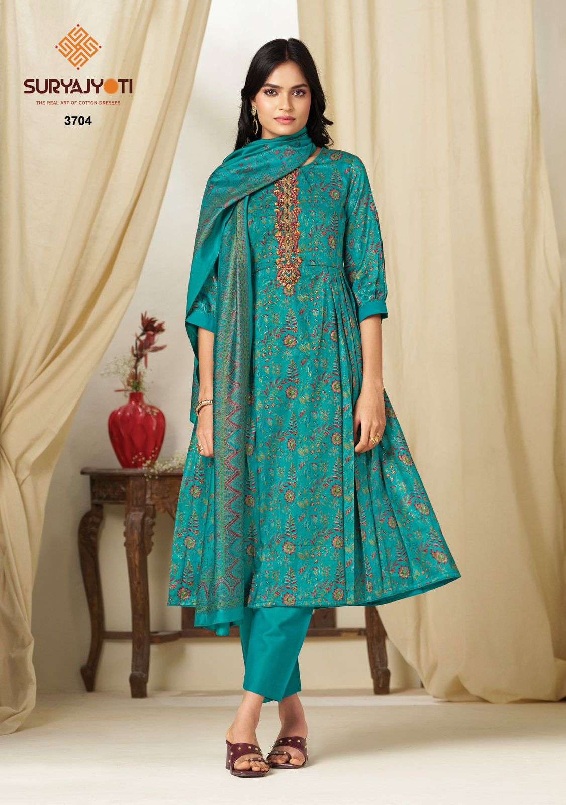 Suryajyoti Kalki Vol 37 Jam Satin Dress Material - Amrah Wholesale