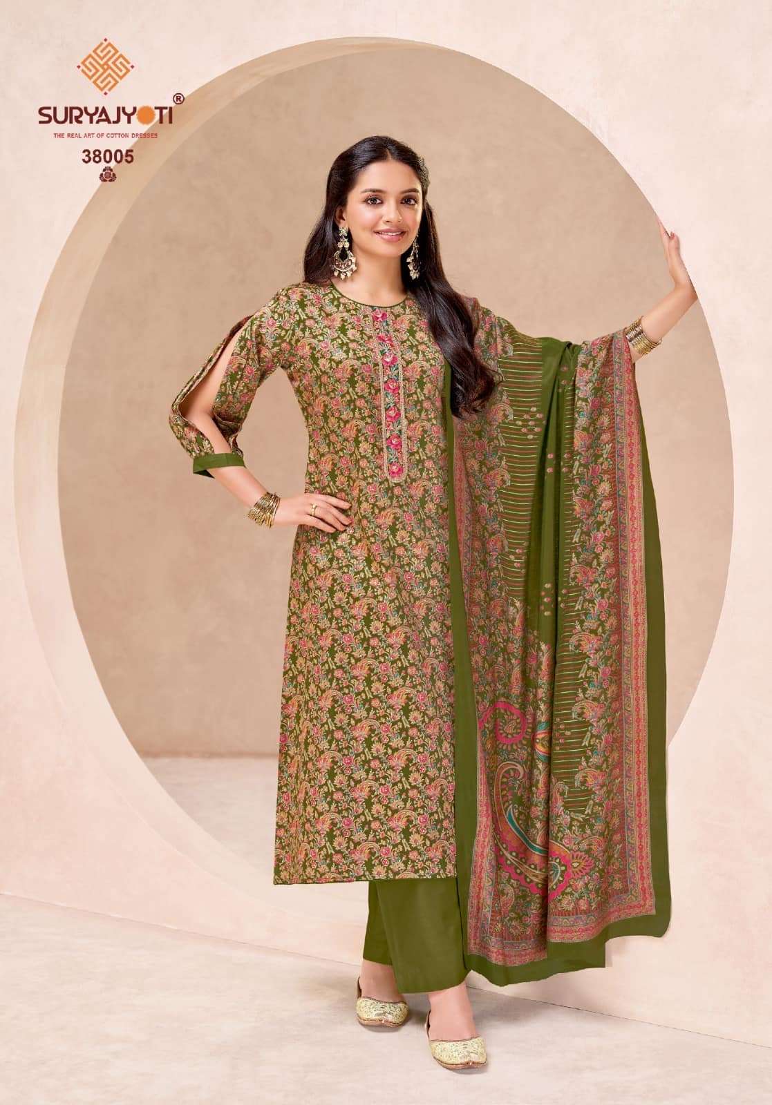 Suryajyoti Kalki Vol 38 Satin Dress Material - Amrah Wholesale