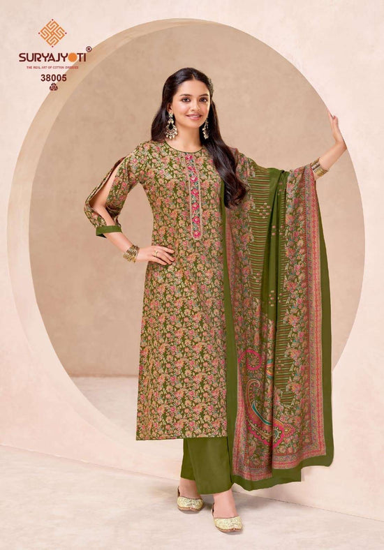Suryajyoti Kalki Vol 38 Satin Dress Material - Amrah Wholesale