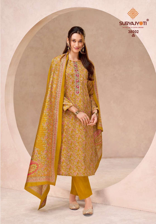 Suryajyoti Kalki Vol 38 Satin Dress Material - Amrah Wholesale