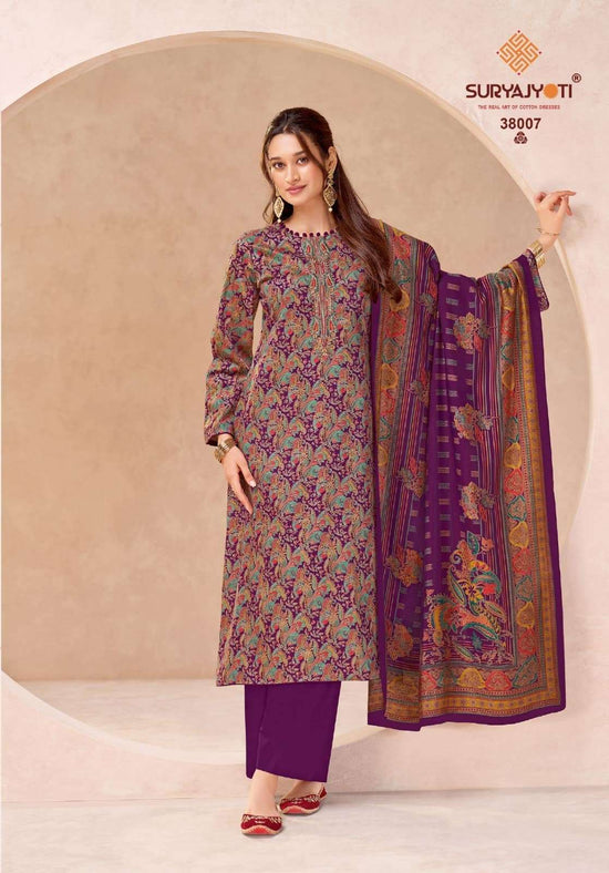 Suryajyoti Kalki Vol 38 Satin Dress Material - Amrah Wholesale