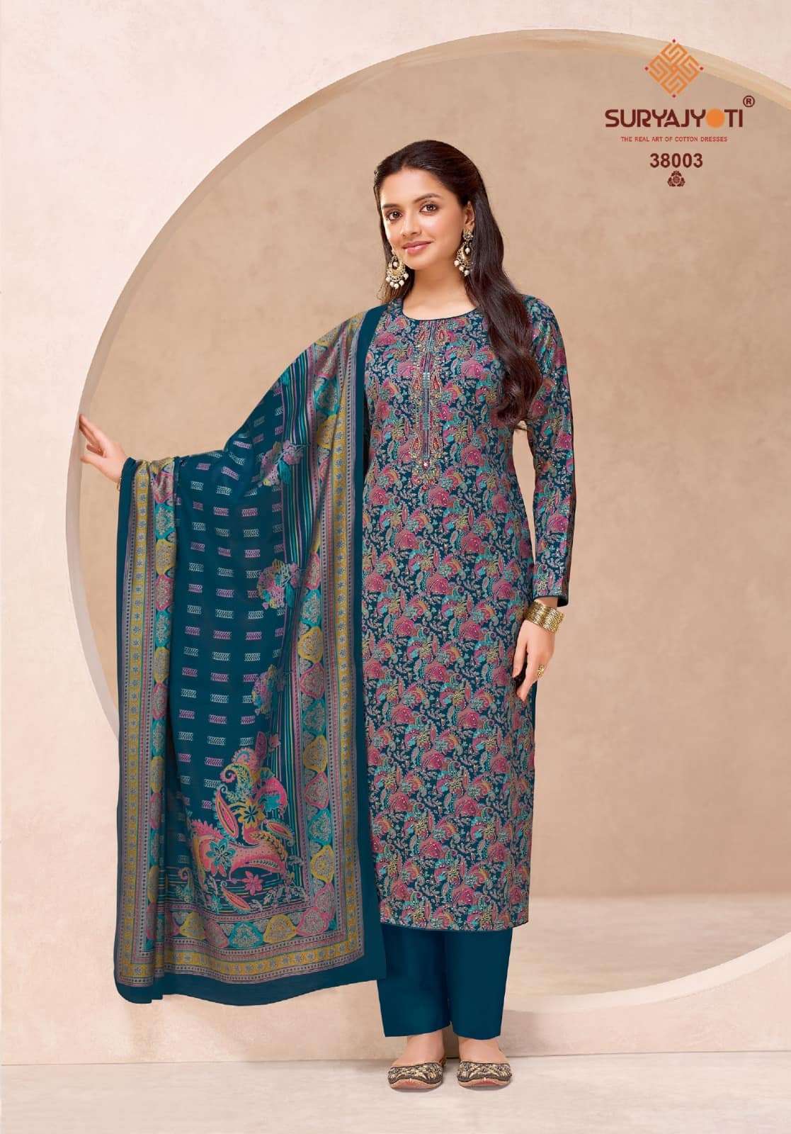 Suryajyoti Kalki Vol 38 Satin Dress Material - Amrah Wholesale
