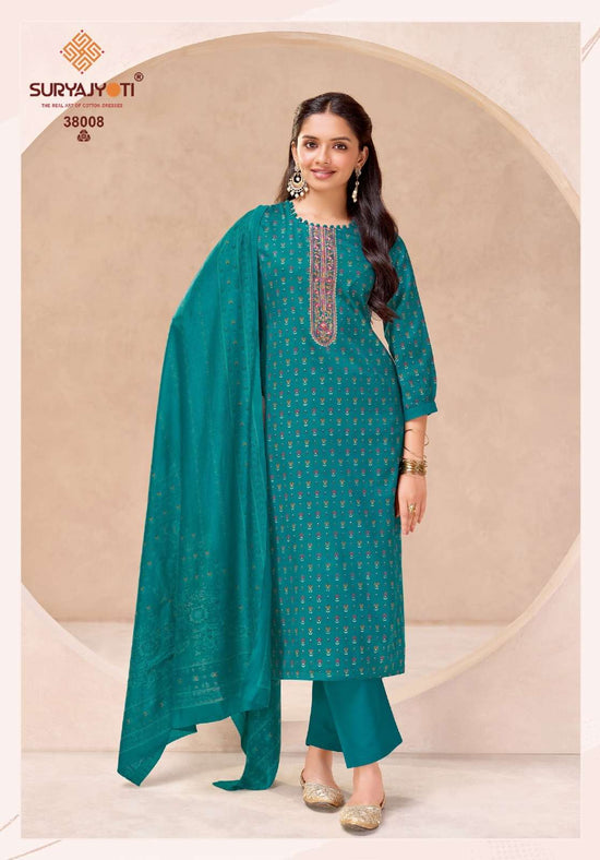 Suryajyoti Kalki Vol 38 Satin Dress Material - Amrah Wholesale