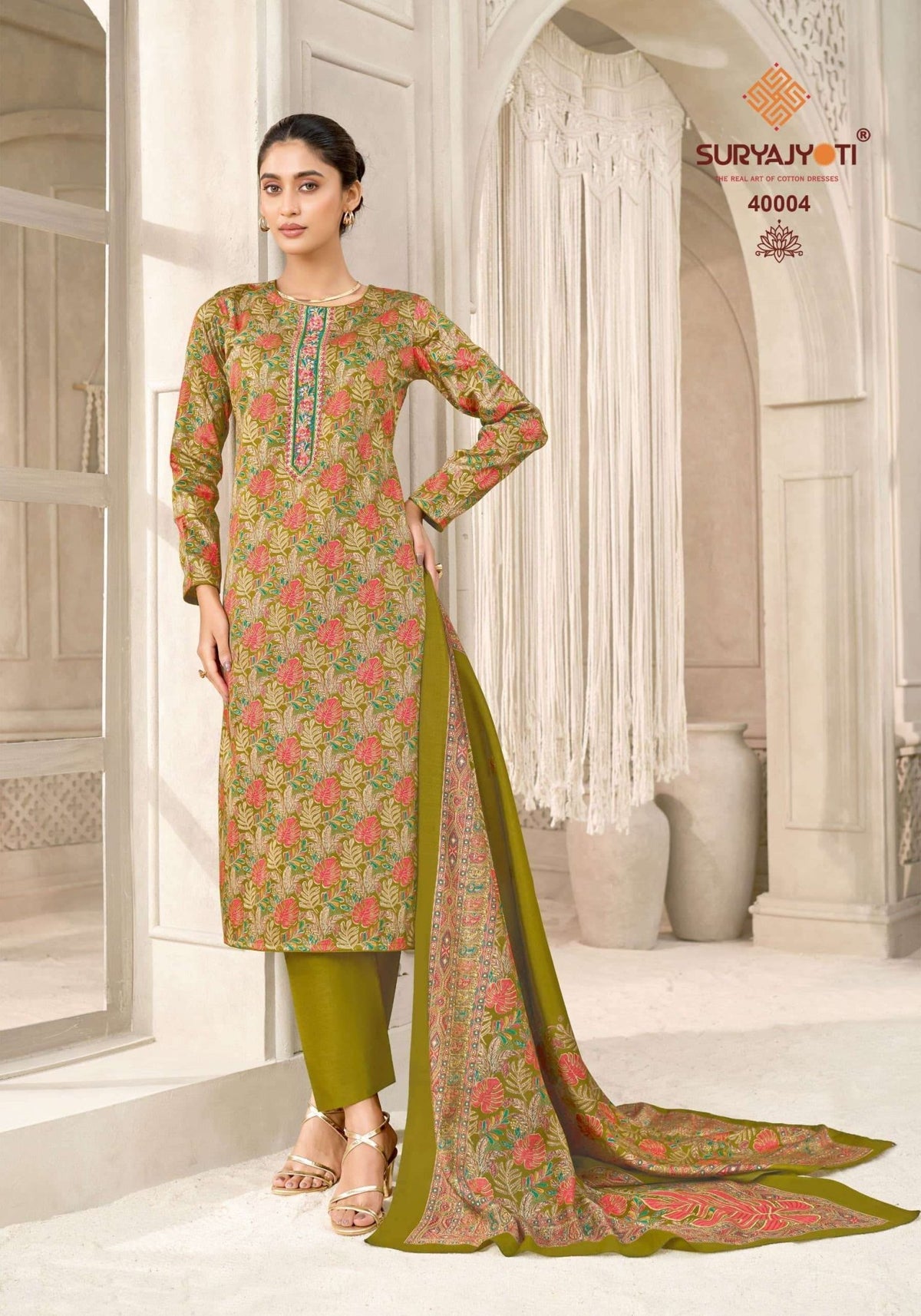 Suryajyoti Kalki Vol 40 Jaam Satin Dress Material - Amrah Wholesale