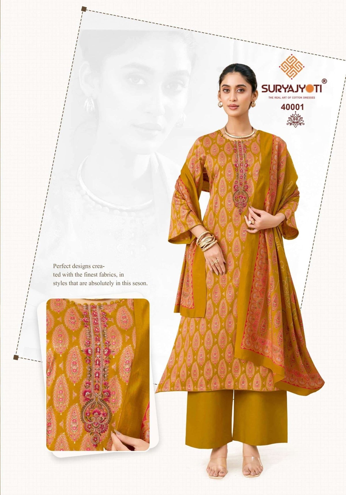 Suryajyoti Kalki Vol 40 Jaam Satin Dress Material - Amrah Wholesale