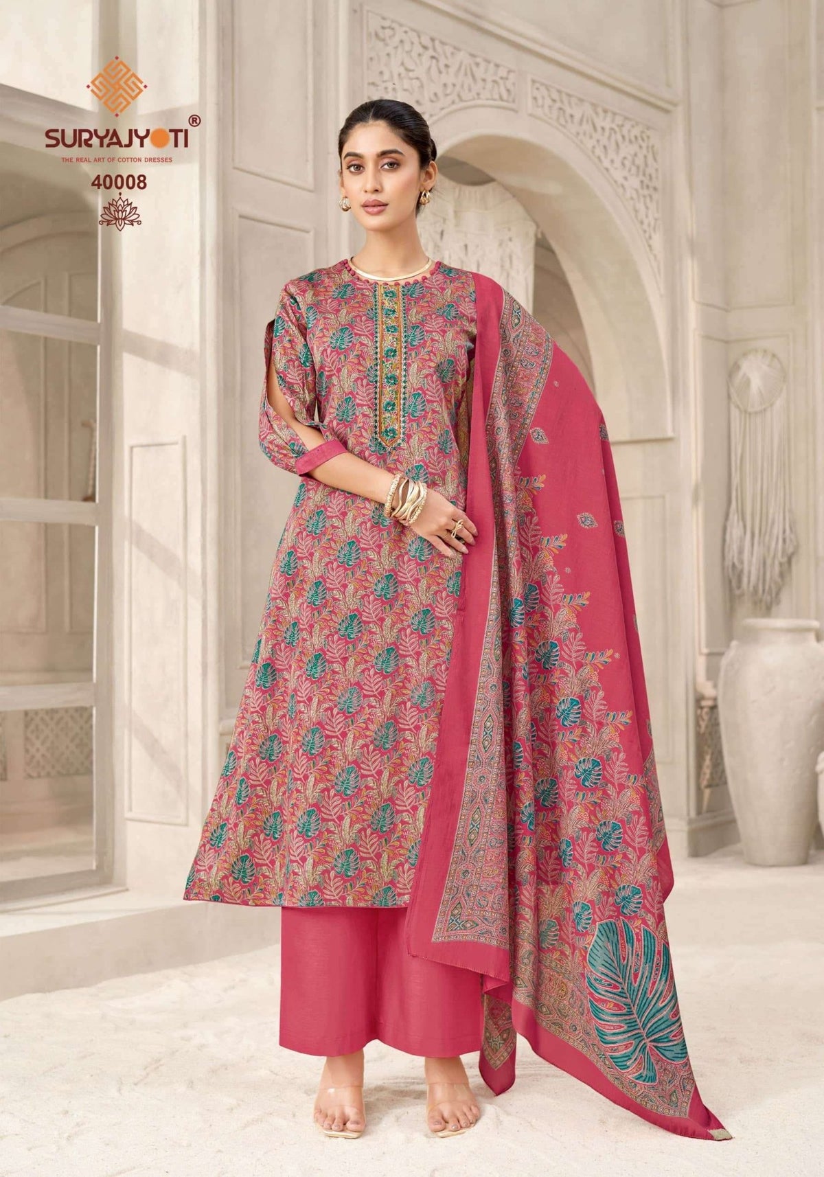 Suryajyoti Kalki Vol 40 Jaam Satin Dress Material - Amrah Wholesale