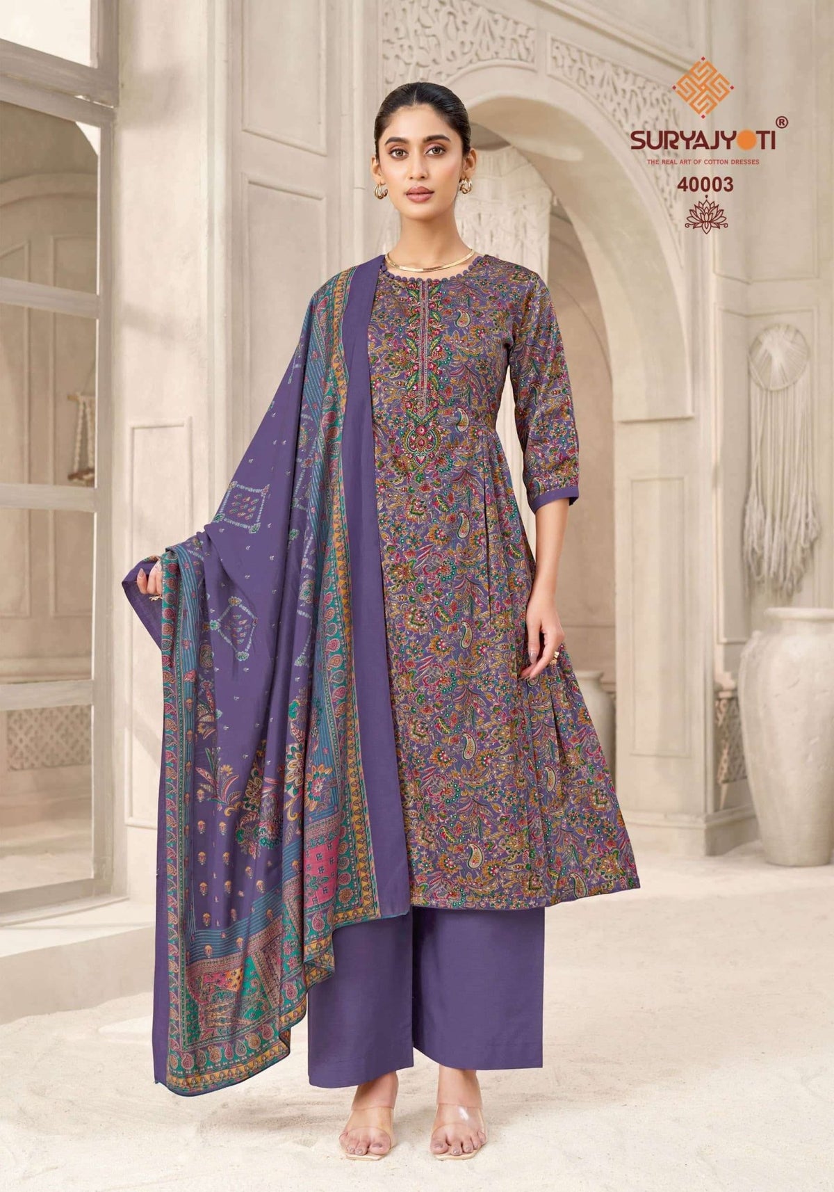 Suryajyoti Kalki Vol 40 Jaam Satin Dress Material - Amrah Wholesale