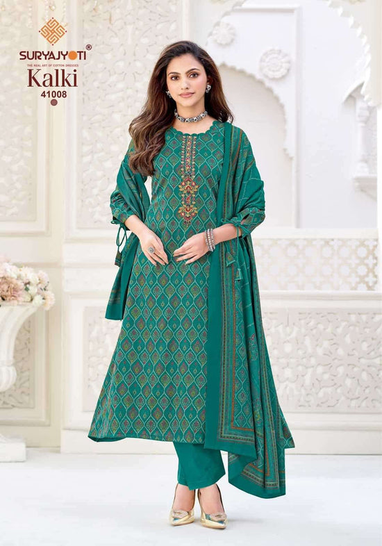 Suryajyoti Kalki Vol 41 Jam Satin Dress Material
