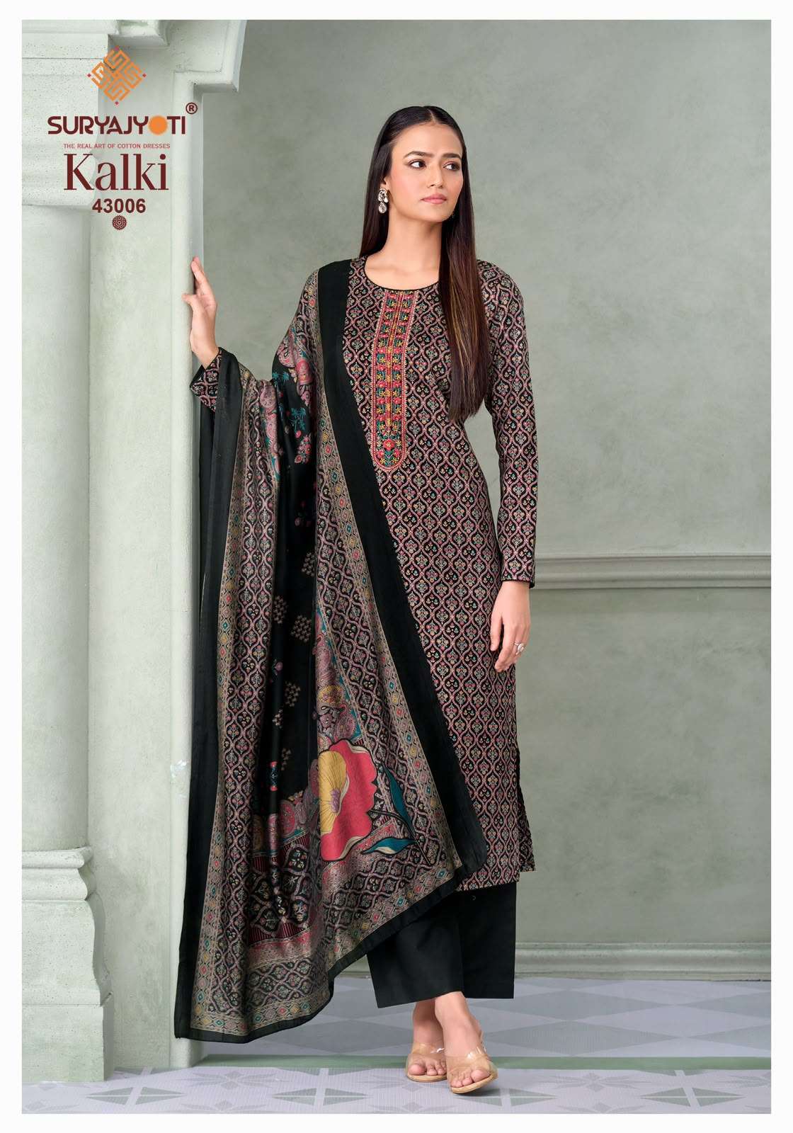 Suryajyoti Kalki Vol 43 Fancy Jam Satin Salwar Suit Collection
