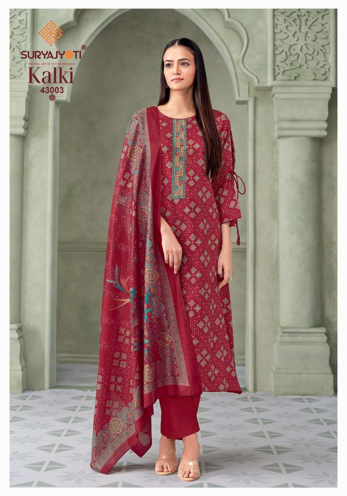 Suryajyoti Kalki Vol 43 Fancy Jam Satin Salwar Suit Collection