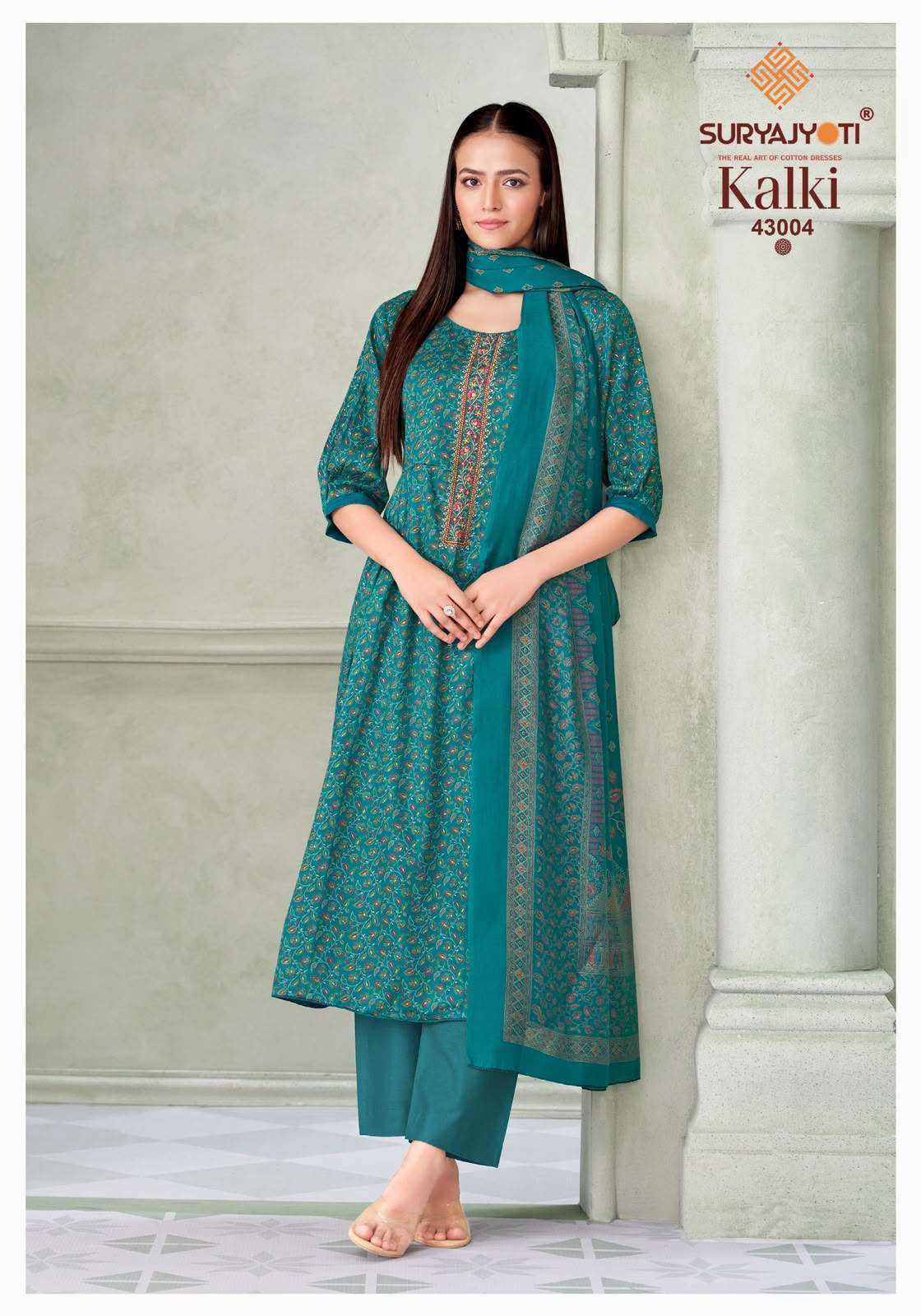 Suryajyoti Kalki Vol 43 Fancy Jam Satin Salwar Suit Collection