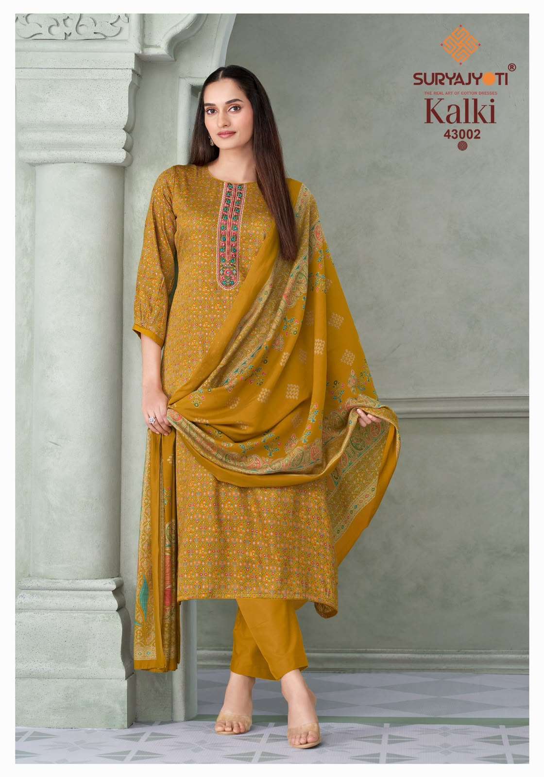 Suryajyoti Kalki Vol 43 Fancy Jam Satin Salwar Suit Collection