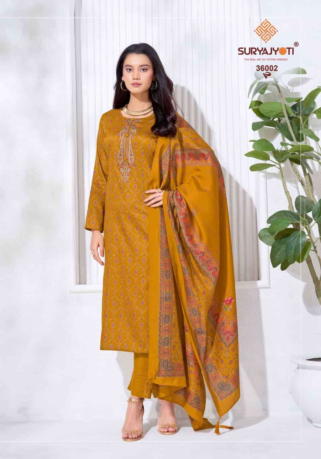 Suryajyoti Kalki Vol 36 Jam Satin Dress Material