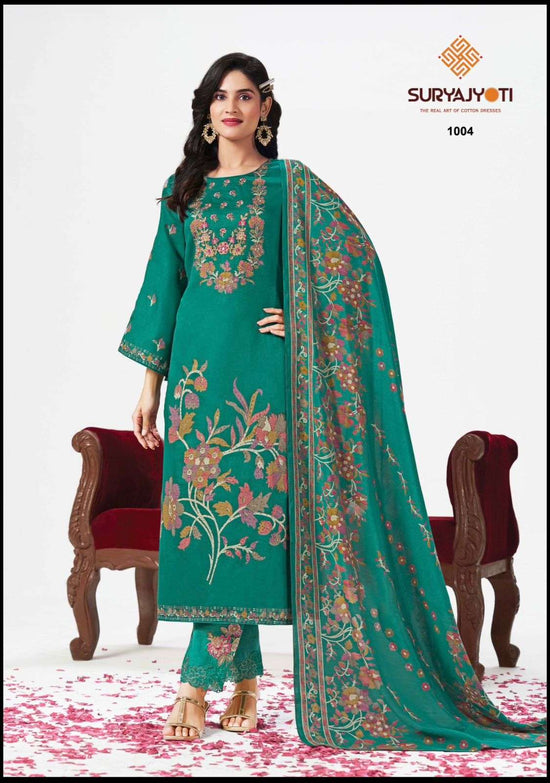 Suryajyoti Kanak Vol 1 Pure Jam Satin Dress Material Collection