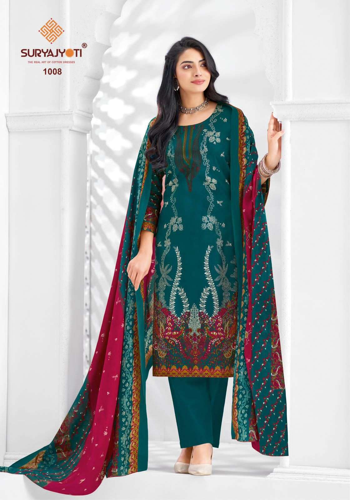 Suryajyoti Kashmiri Cotton Vol 1 - Amrah Wholesale
