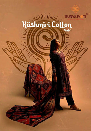 Suryajyoti Kashmiri Cotton Vol 1 - Amrah Wholesale
