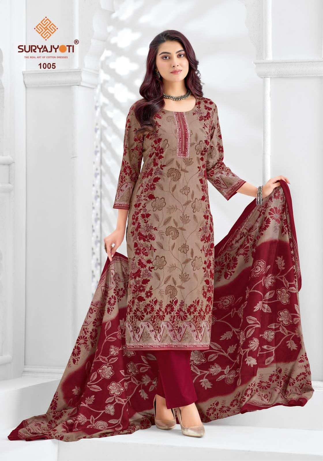 Suryajyoti Kashmiri Cotton Vol 1 - Amrah Wholesale