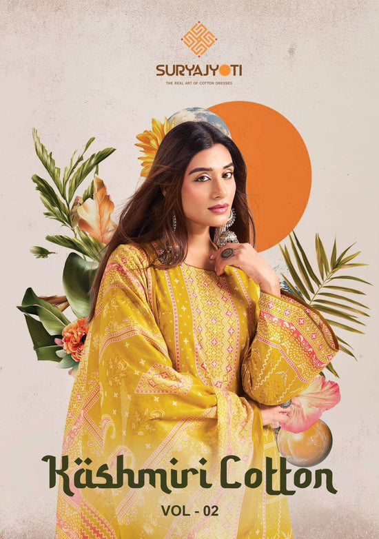 Suryajyoti Kashmiri Cotton Pure Cotton Dress Material