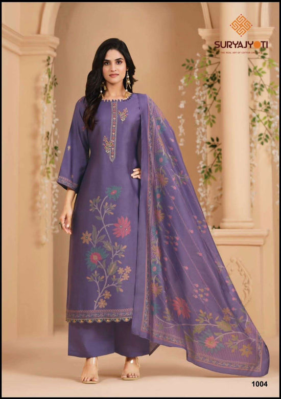 Suryajyoti Kaveri Vol 1 Slub Dress Material - Amrah Wholesale