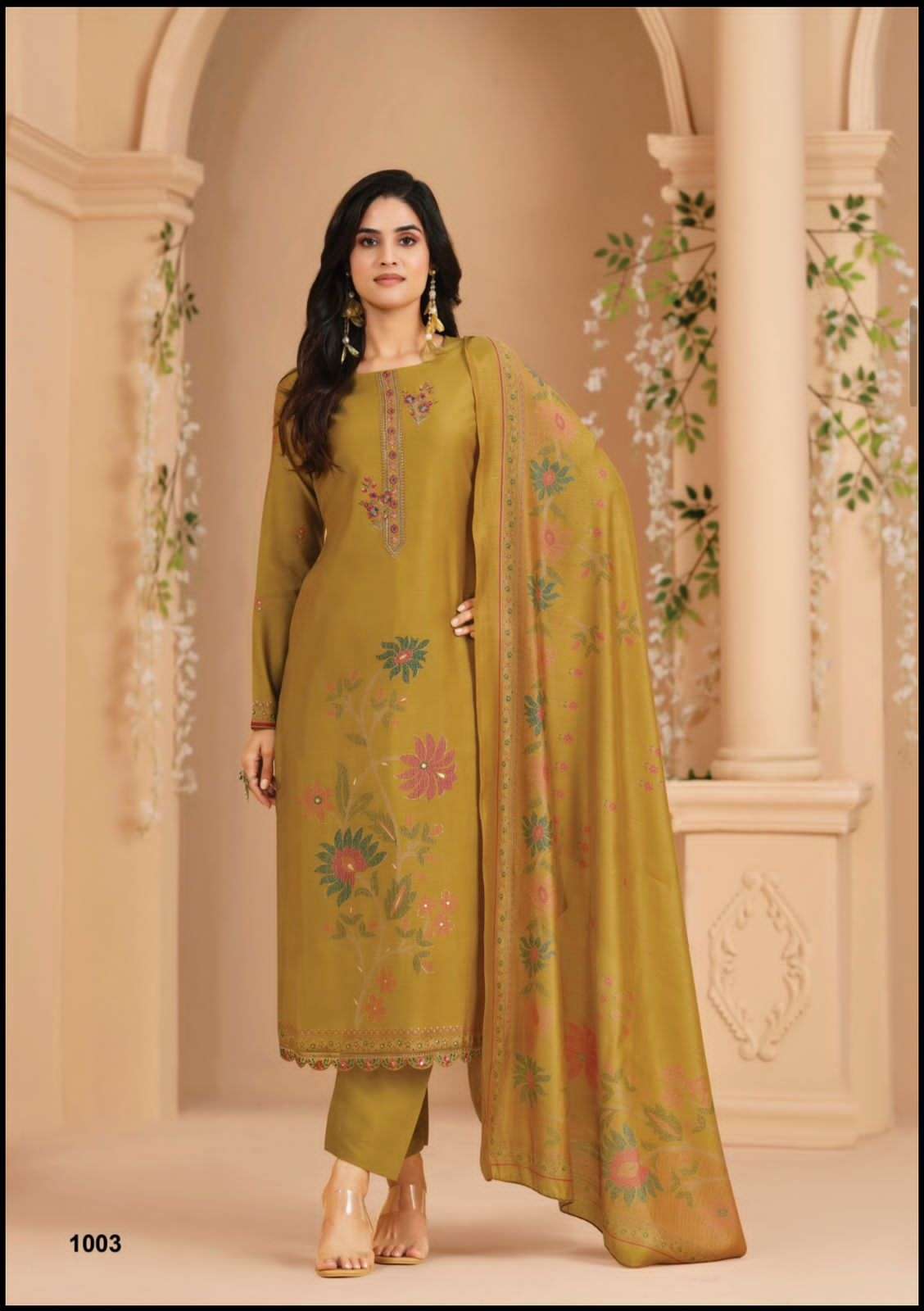 Suryajyoti Kaveri Vol 1 Slub Dress Material - Amrah Wholesale