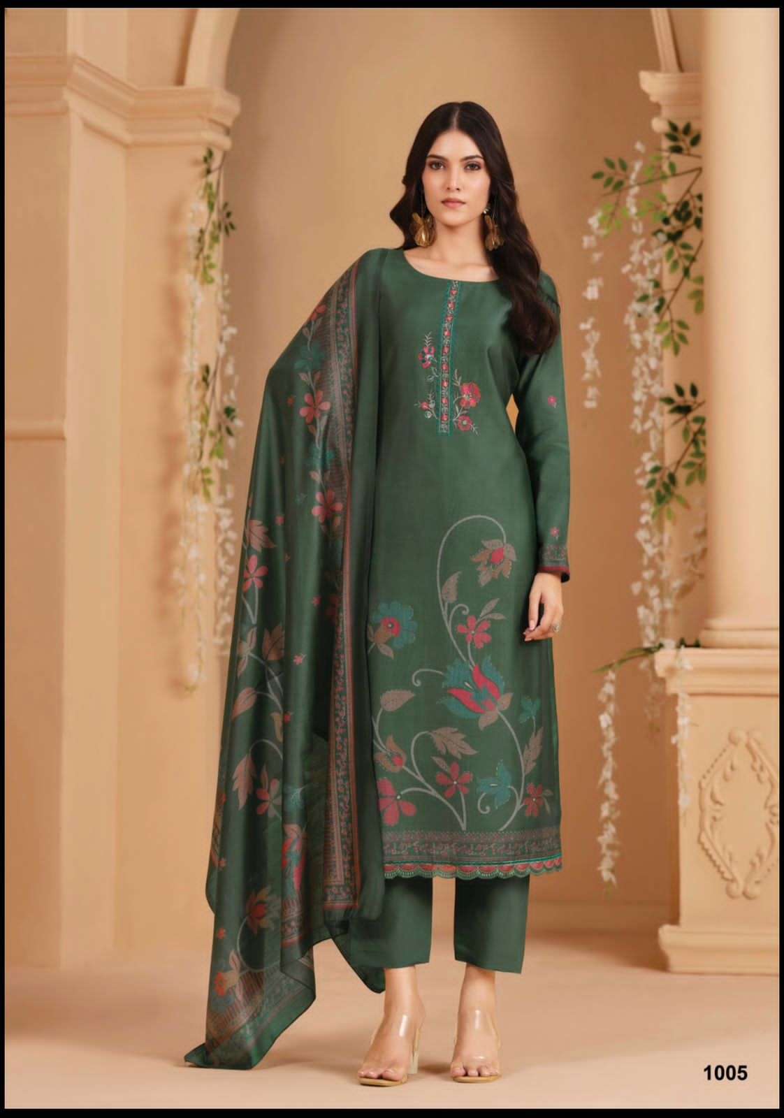 Suryajyoti Kaveri Vol 1 Slub Dress Material - Amrah Wholesale