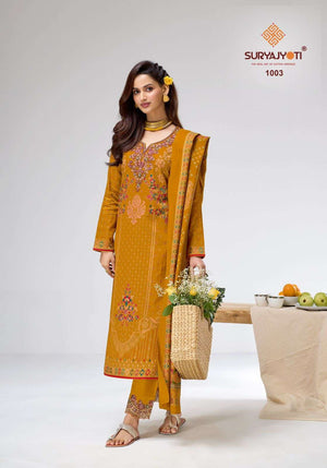 Suryajyoti Kavira Vol 1 Dress Material Wholesale Catalogue - Amrah Wholesale
