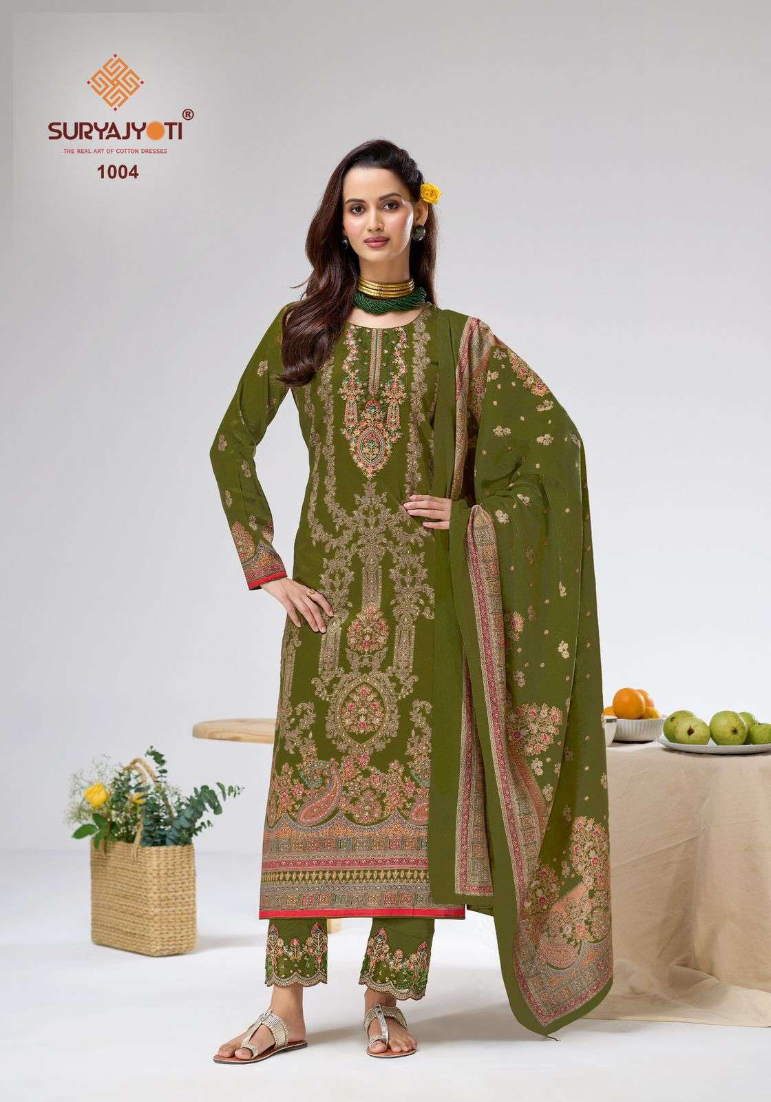Suryajyoti Kavira Vol 1 Dress Material Wholesale Catalogue - Amrah Wholesale