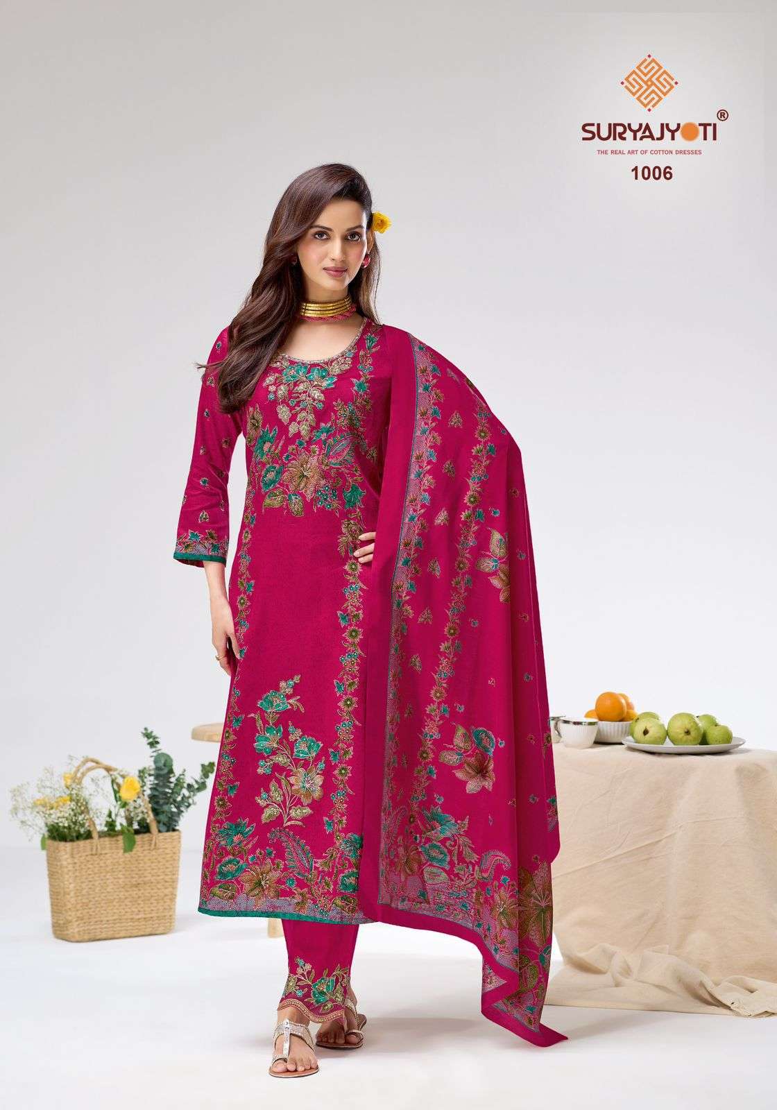 Suryajyoti Kavira Vol 1 Dress Material Wholesale Catalogue - Amrah Wholesale