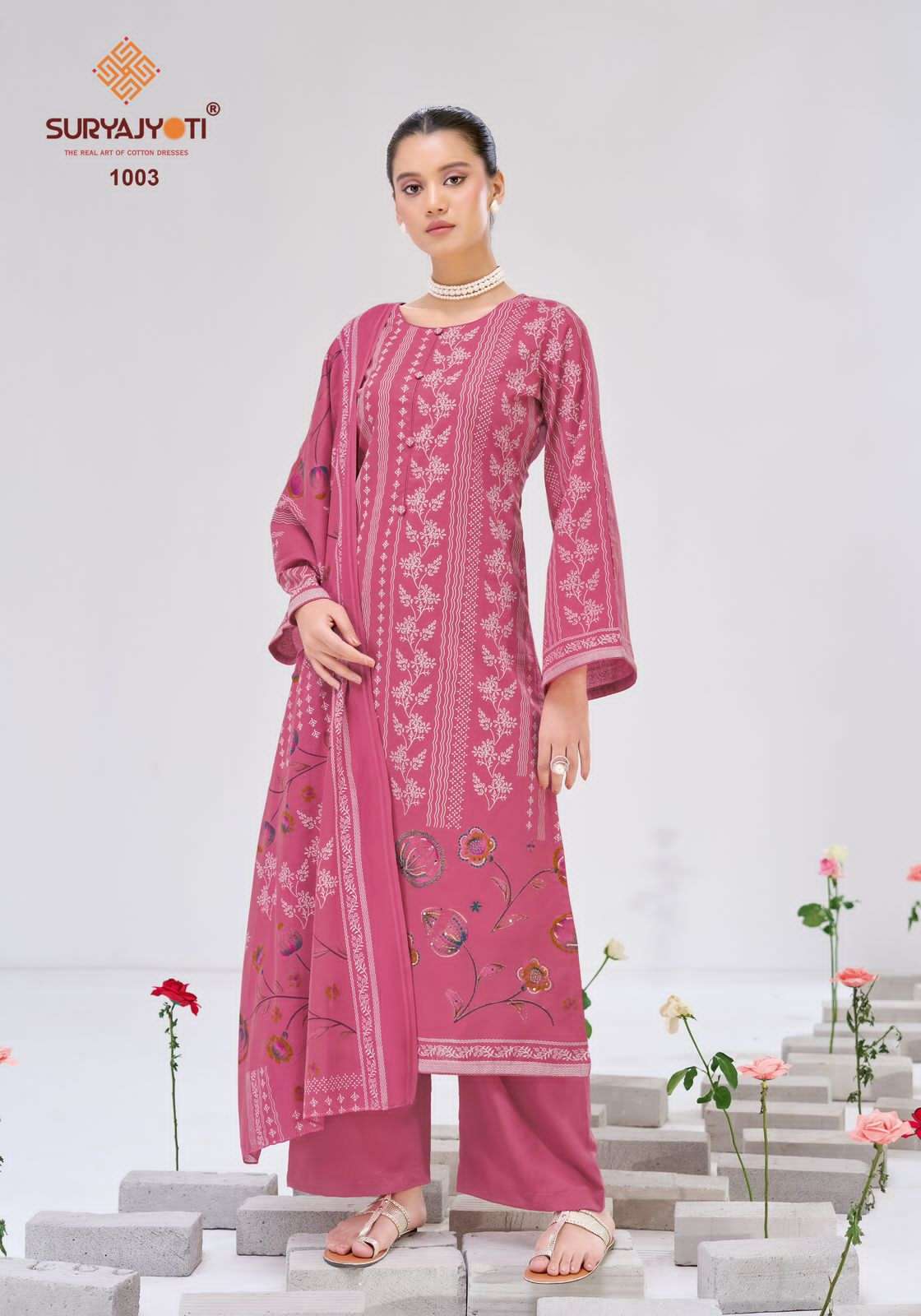 Suryajyoti Kimaya Vol 1 Pure Cotton Dress Material