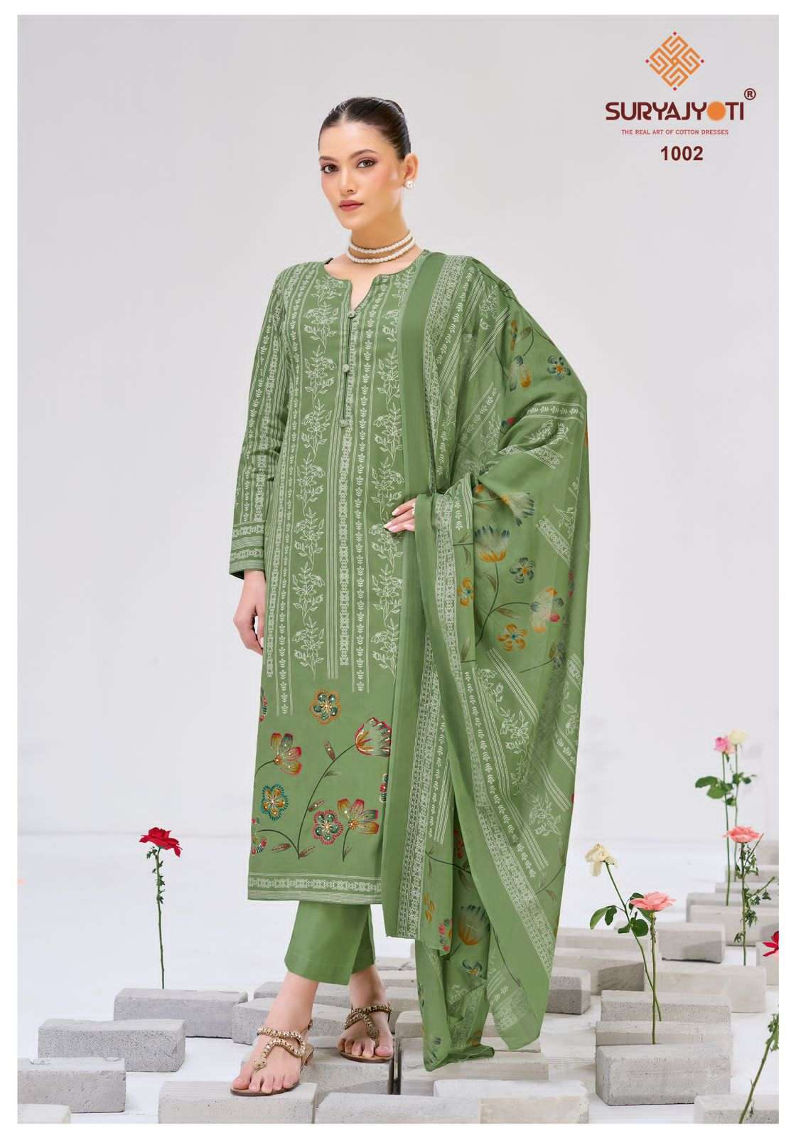 Suryajyoti Kimaya Vol 1 Pure Cotton Dress Material