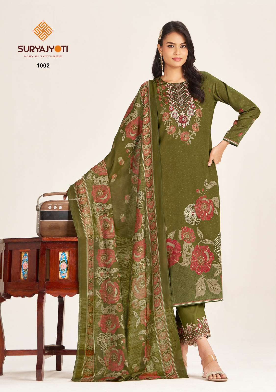 Suryajyoti Kin Kini Vol 1 Pure Jam Satin Dress Material