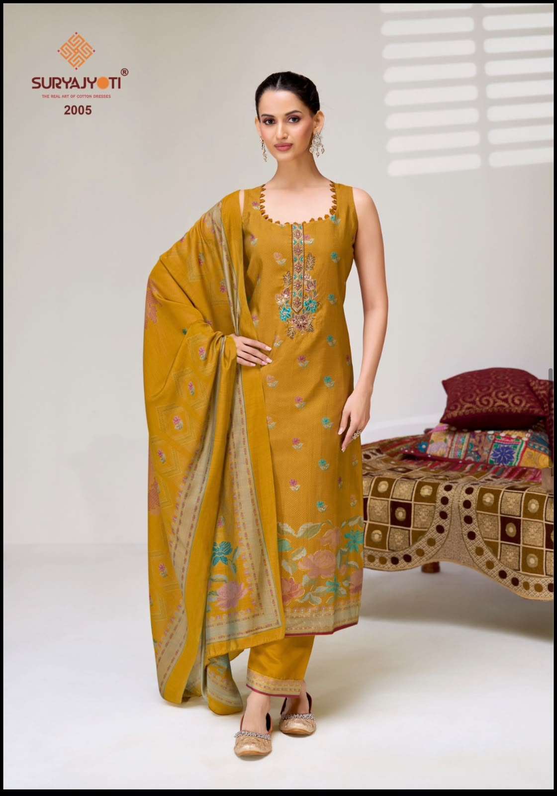 Suryajyoti Kiyani Vol 2 Fancy Italian Silk Dress Material