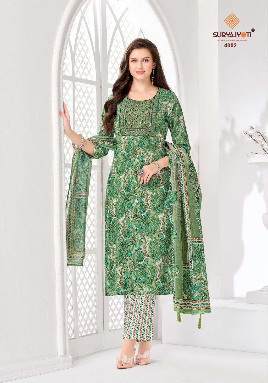 Suryajyoti Kritika Advance Vol 4 Rayon Salwar Suit Set