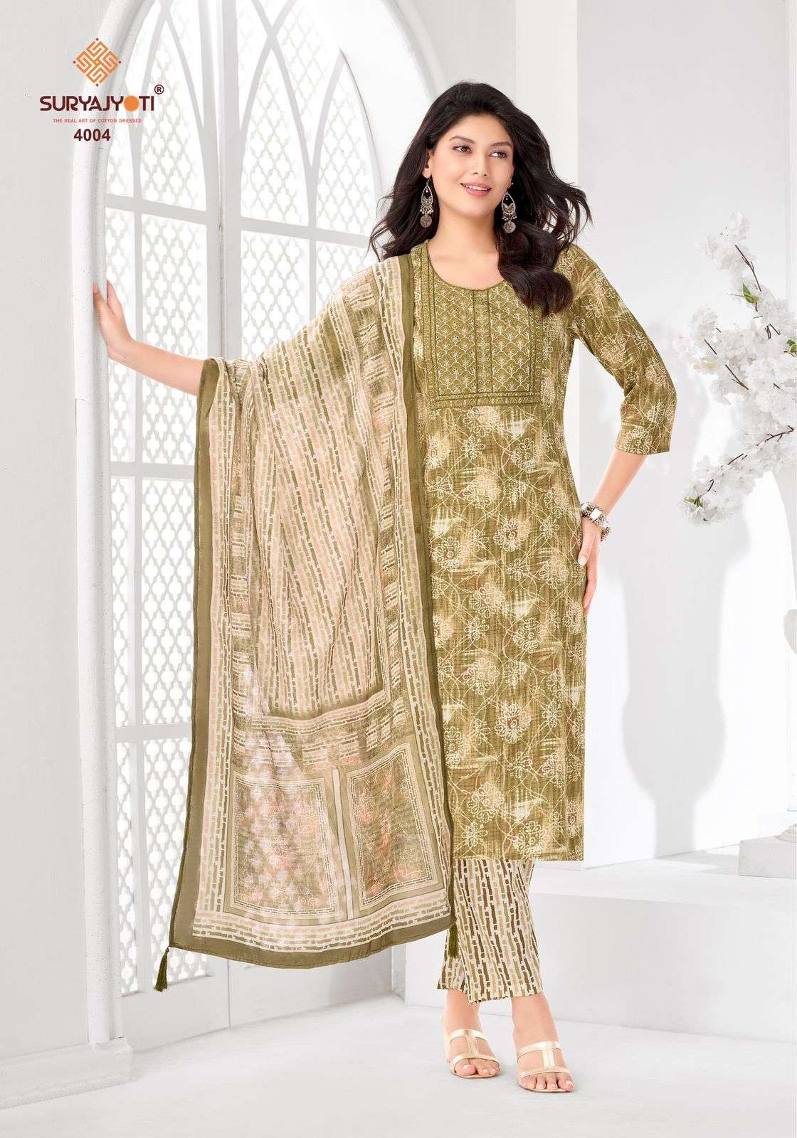 Suryajyoti Kritika Advance Vol 4 Rayon Salwar Suit Set