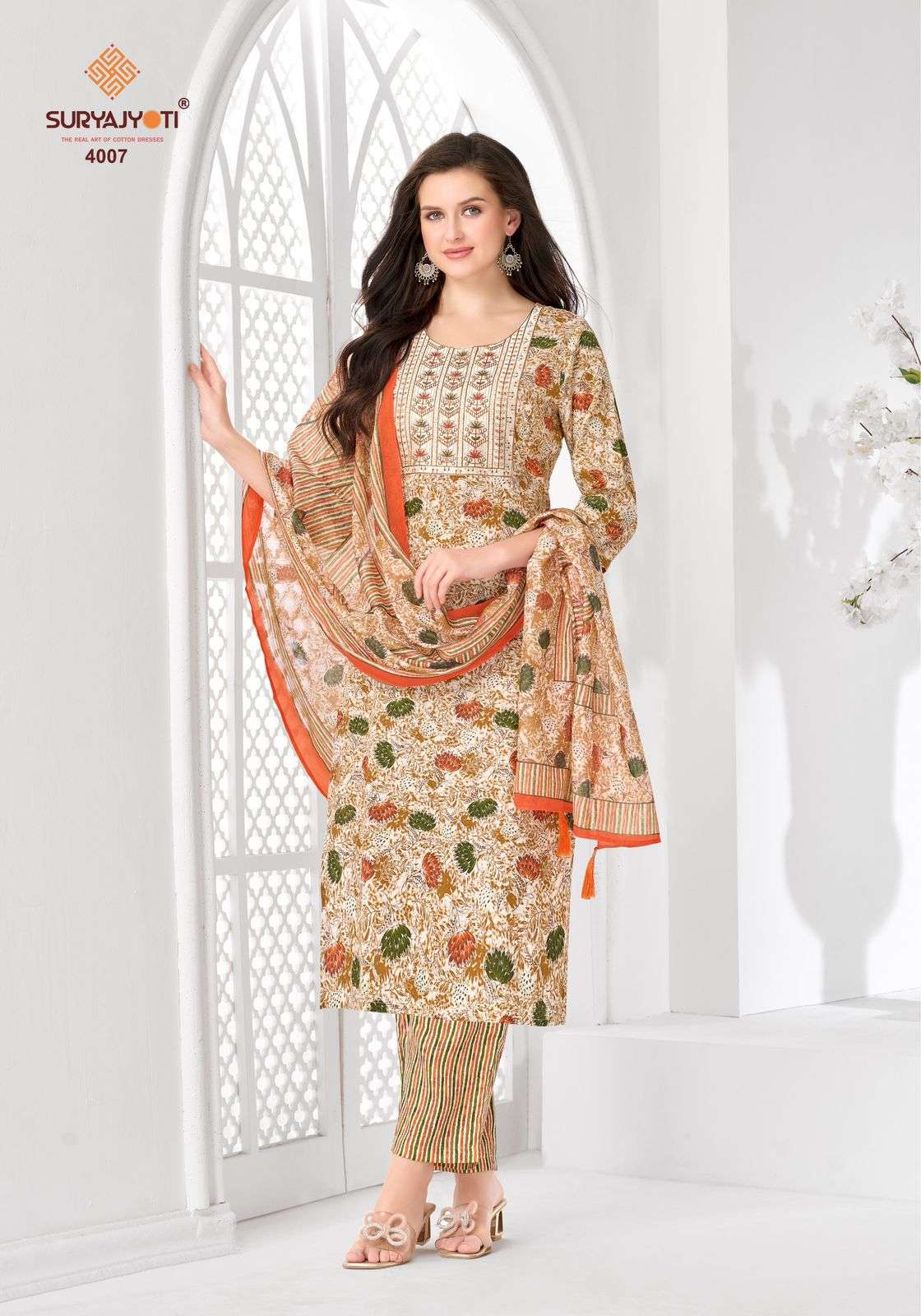 Suryajyoti Kritika Advance Vol 4 Rayon Salwar Suit Set