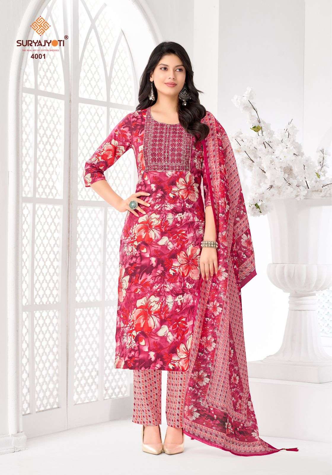 Suryajyoti Kritika Advance Vol 4 Rayon Salwar Suit Set