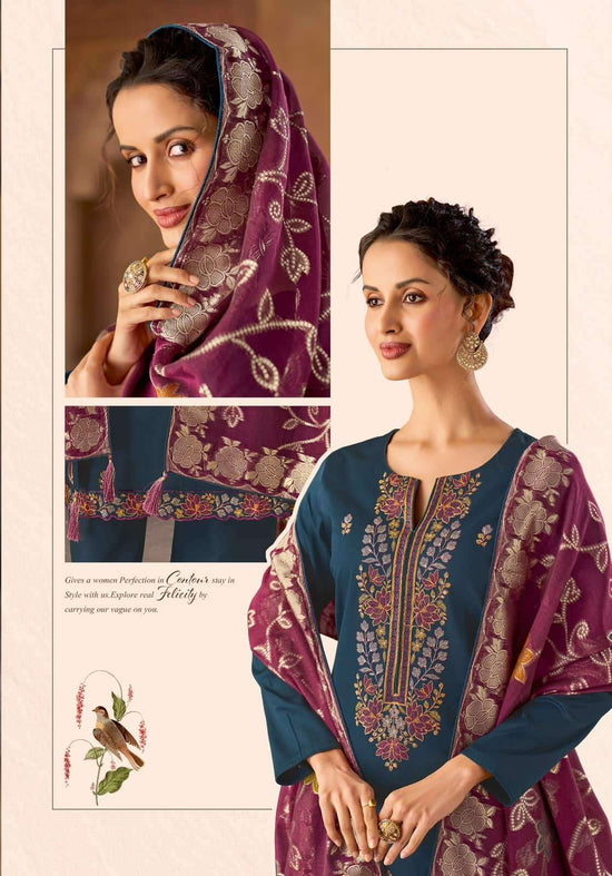 Suryajyoti Naadirah Vol 5 Pure Jam Satin Dress Material