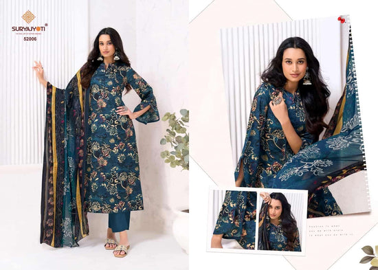 Suryajyoti Naishaa Vol 52 Printed Zam Satin Dress Material - Amrah Wholesale