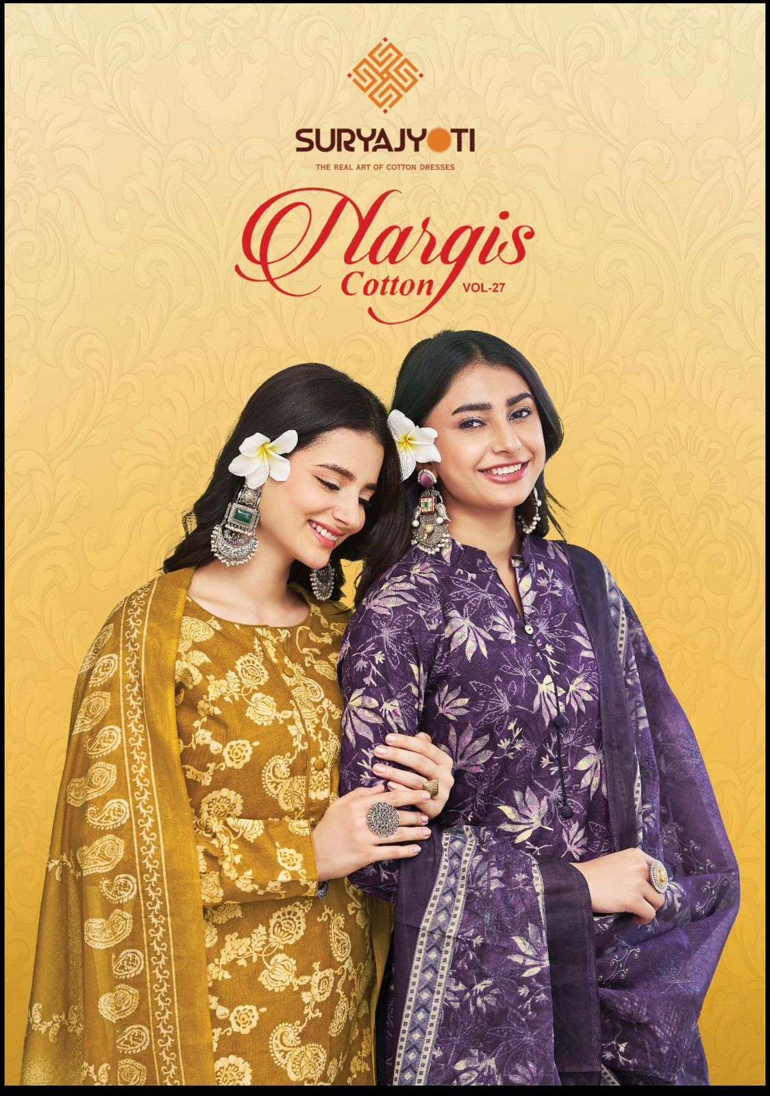 Suryajyoti Nargis Cotton Vol 27 Dress Material Wholesale Catalogue - Amrah Wholesale