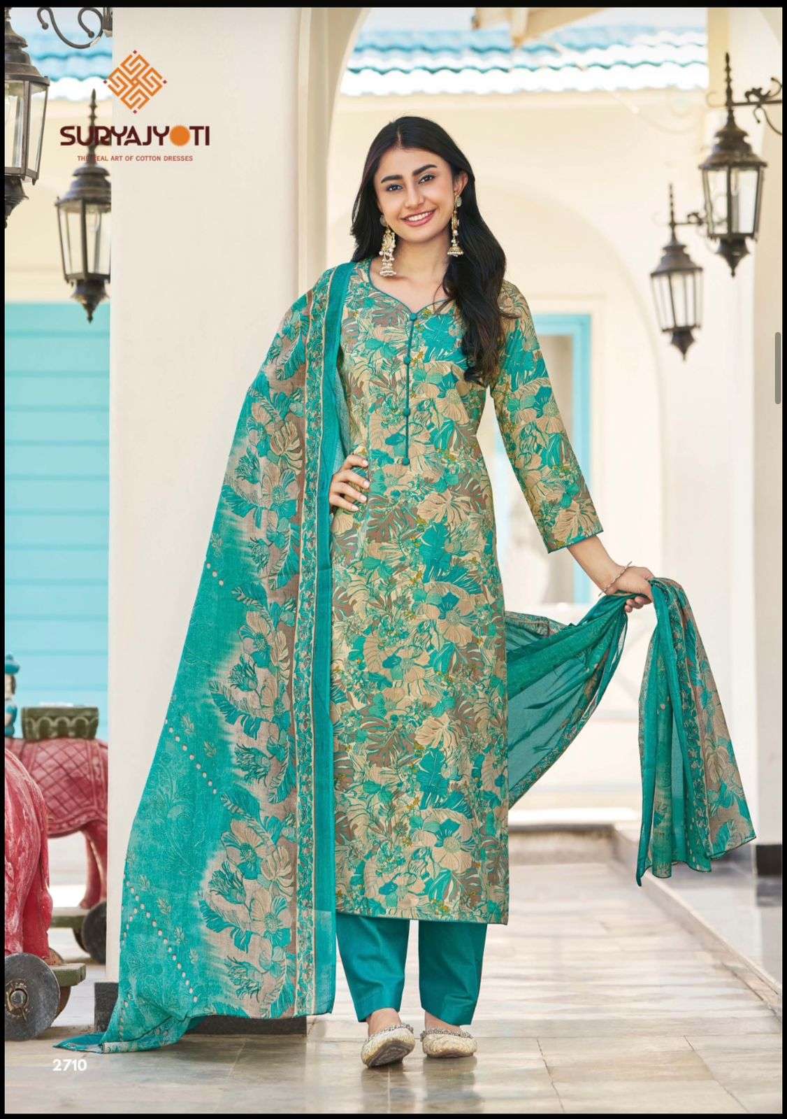 Suryajyoti Nargis Cotton Vol 27 Dress Material Wholesale Catalogue - Amrah Wholesale