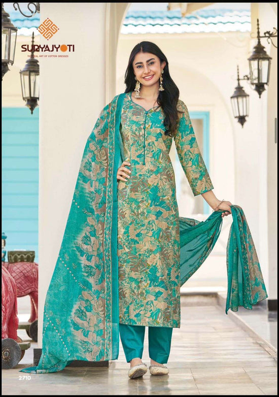 Suryajyoti Nargis Cotton Vol 27 Dress Material Wholesale Catalogue - Amrah Wholesale