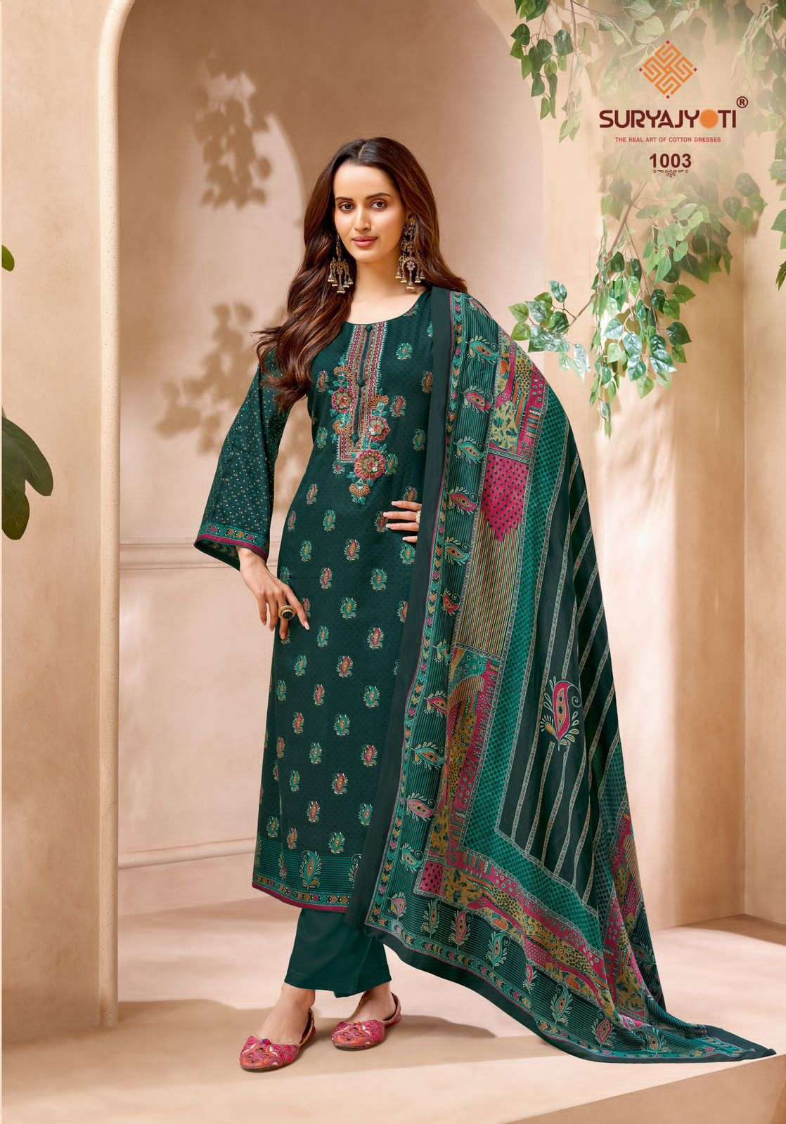 Suryajyoti Nitara Vol 1 Satin Dress Material - Amrah Wholesale