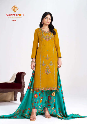 Suryajyoti Parakh Vol 1 Jam Satin Salwar Suit