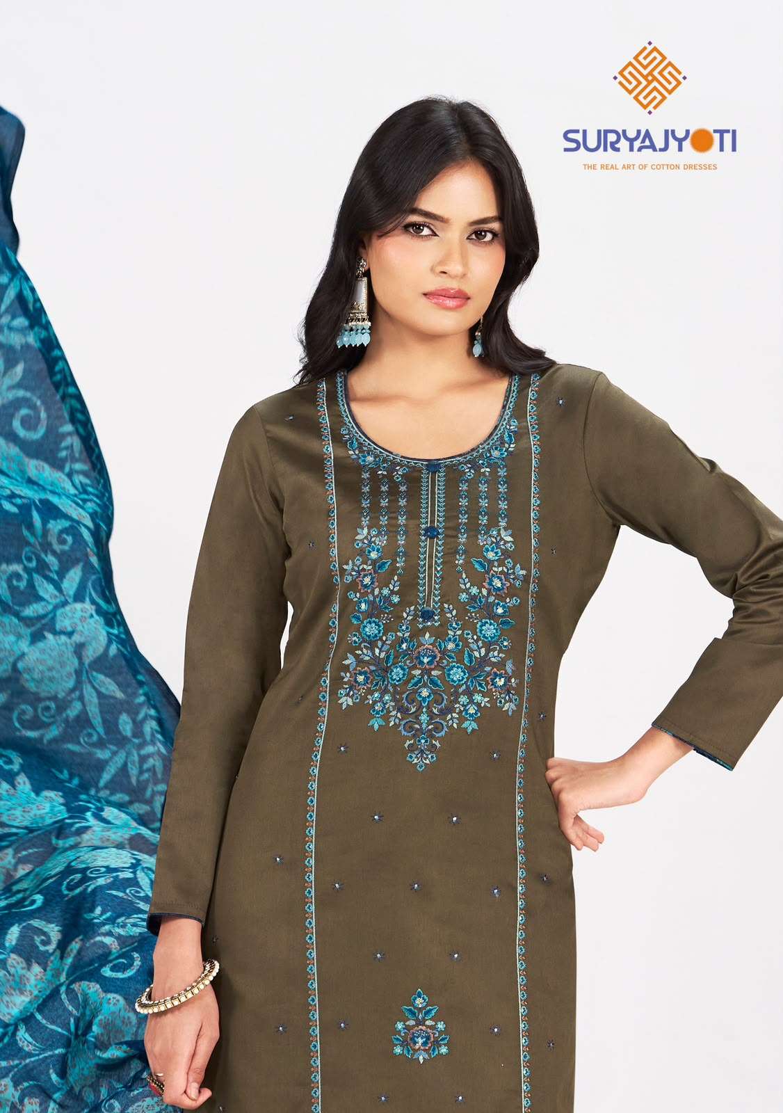 Suryajyoti Parakh Vol 1 Jam Satin Salwar Suit