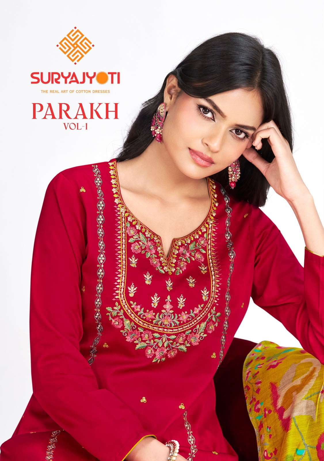 Suryajyoti Parakh Vol 1 Jam Satin Salwar Suit