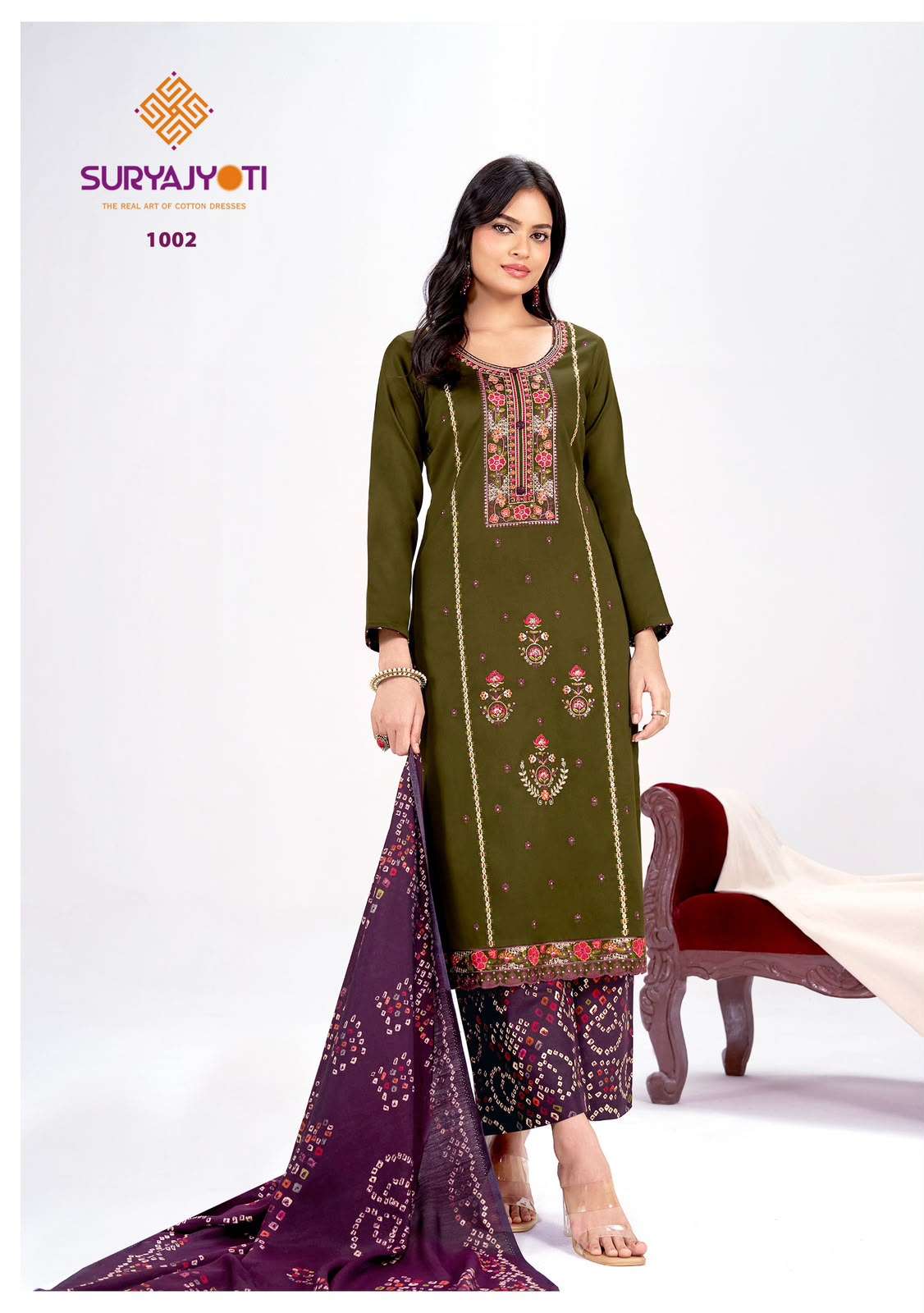 Suryajyoti Parakh Vol 1 Jam Satin Salwar Suit