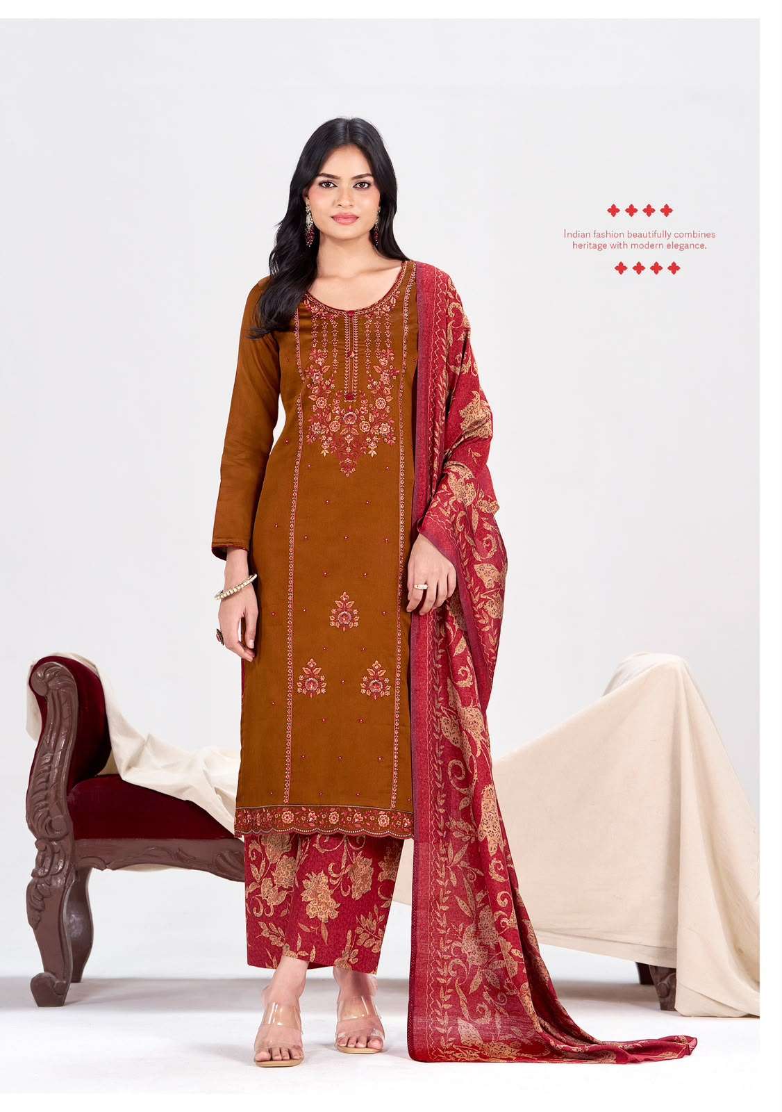 Suryajyoti Parakh Vol 1 Jam Satin Salwar Suit