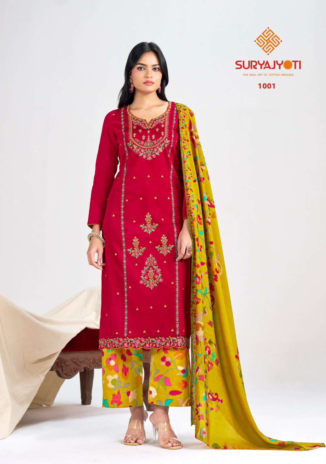 Suryajyoti Parakh Vol 1 Jam Satin Salwar Suit