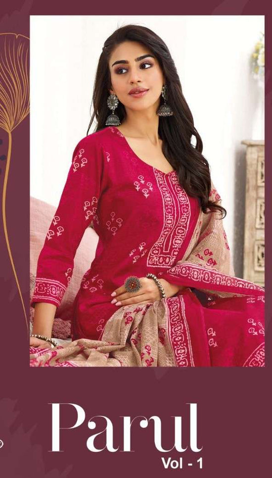 Suryajyoti Parul Cotton Printed Kurti Set - Amrah Wholesale