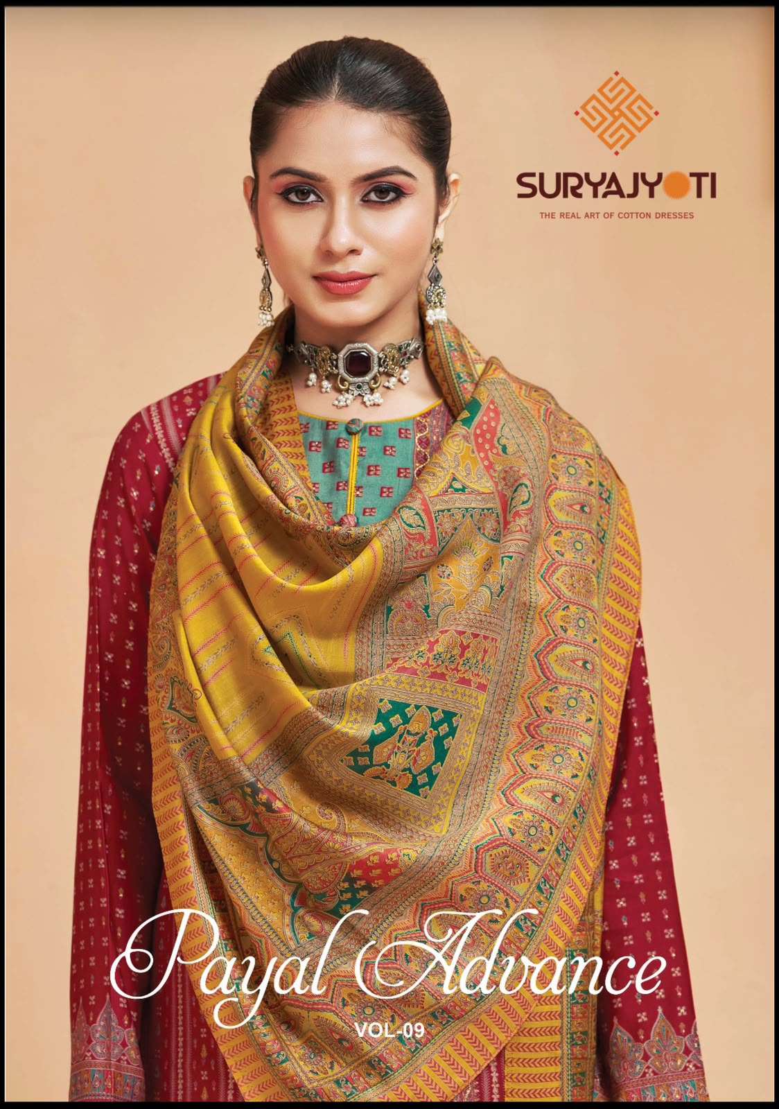 Suryajyoti Payal Advance Vol 9 Pure Modal Dress Material - Amrah Wholesale
